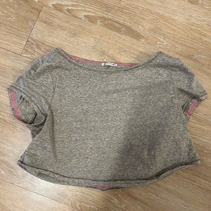 Heather Grey Free People Crop Top, never worn